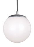 Mini Pendants Cable by Visual Comfort Studio ( 454 | 6018-04 Leo - Hanging Globe ) 