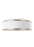 Semi-Flush Mts. Drum Shade by Visual Comfort Studio ( 454 | SF340SN Lennon ) 