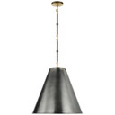 Pendants Metal Shade by Visual Comfort Signature ( 268 | TOB 5091BZ/HAB-BZ Goodman ) 