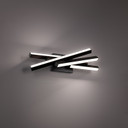 Bathroom Fixtures Cylindrical / Linear by W.A.C. Lighting ( 34 | WS-73120-30-BK Parallax ) 