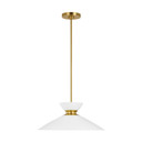 Pendants Metal Shade by Visual Comfort Studio ( 454 | EP1231MWTBBS Heath ) 