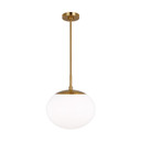Pendants Glass Down by Visual Comfort Studio ( 454 | EP1341BBS Lune ) 
