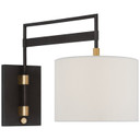 Sconces Drum Shade by Visual Comfort Signature ( 268 | RB 2060WI/AB-L Gael ) 