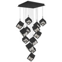 Pendants Multi-port/Cascade by W.A.C. Lighting ( 34 | PD-29313S-BK Ice Cube ) 
