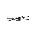 Bathroom Fixtures Cylindrical / Linear by W.A.C. Lighting ( 34 | WS-73127-35-BK Parallax ) 