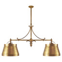 Linear/Island 2 Light Bar by Visual Comfort Signature ( 268 | CHC 5102AB-AB Sloane ) 