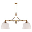 Linear/Island 2 Light Bar by Visual Comfort Signature ( 268 | CHC 5102AB-L Sloane ) 