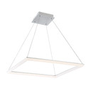 Mid. Chandeliers Glass Down by W.A.C. Lighting ( 34 | PD-29828-AL Frame ) 