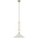 Pendants Glass Down by Visual Comfort Signature ( 268 | RB 5061AB-BSQ Argo ) 