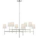 Large Chandeliers Candle by Visual Comfort Signature ( 268 | TOB 5197PN-L Bryant ) 