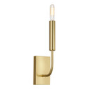 Sconces Single Candle by Visual Comfort Studio ( 454 | EW1001BBS Brianna ) 