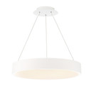 Mid. Chandeliers Drum Shade by W.A.C. Lighting ( 34 | PD-33732-WT Corso ) 