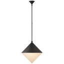 Pendants Glass Down by Visual Comfort Signature ( 268 | ARN 5357BLK-WG Sarnen ) 