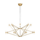 Large Chandeliers Glass Shade by Visual Comfort Modern ( 182 | SLCH24727NB Lassell ) 