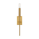 Sconces Single Candle by Visual Comfort Studio ( 454 | EW1161BBS Brianna ) 