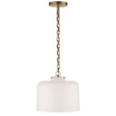 Mini Pendants Glass Down by Visual Comfort Signature ( 268 | TOB 5226HAB/G5-WG Katie Dome ) 