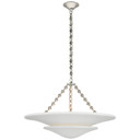 Pendants Bowl Style by Visual Comfort Signature ( 268 | ARN 5425PN-PW Mollino ) 