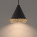 Pendants Metal Shade by W.A.C. Lighting ( 34 | PD-45322-BK/GO Lacey ) 