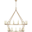 Large Chandeliers Candle by Visual Comfort Signature ( 268 | CHC 5277GI Darlana Ring ) 