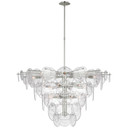 Large Chandeliers Glass Shade by Visual Comfort Signature ( 268 | ARN 5454PN-CSG Loire ) 