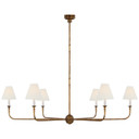 Large Chandeliers Candle by Visual Comfort Signature ( 268 | TOB 5452AG-L Piaf ) 