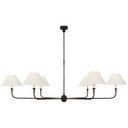 Large Chandeliers Candle by Visual Comfort Signature ( 268 | TOB 5454AI/EBO-L Piaf ) 