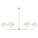 Large Chandeliers Candle by Visual Comfort Signature ( 268 | TOB 5454PW-L Piaf ) 