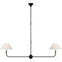 Linear/Island 2 Light Bar by Visual Comfort Signature ( 268 | TOB 5455AI/EBO-L Piaf ) 
