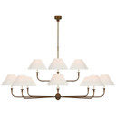 Large Chandeliers Candle by Visual Comfort Signature ( 268 | TOB 5458AG-L Piaf ) 