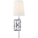 Sconces Single Candle by Visual Comfort Signature ( 268 | S 2177PN-L Grenol ) 