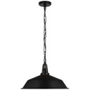 Pendants Metal Shade by Visual Comfort Signature ( 268 | CHC 5462BZ-BLK Layton ) 