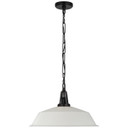 Pendants Metal Shade by Visual Comfort Signature ( 268 | CHC 5462BZ-WHT Layton ) 