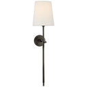 Sconces Single Candle by Visual Comfort Signature ( 268 | TOB 2024BZ-L Bryant ) 