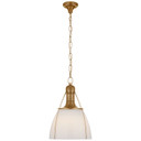 Pendants Glass Down by Visual Comfort Signature ( 268 | CHC 5476AB-WG Prestwick ) 