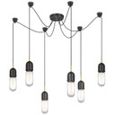 Pendants Multi-port/Cascade by Visual Comfort Signature ( 268 | TOB 5645BZ/HAB-CG-6 Junio ) 