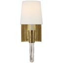 Sconces Single Candle by Visual Comfort Signature ( 268 | TOB 2032HAB-L Vivian ) 
