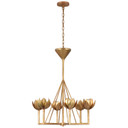 Mid. Chandeliers Metal Shade by Visual Comfort Signature ( 268 | JN 5003AGL Alberto ) 