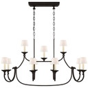 Linear/Island 4 Light + by Visual Comfort Signature ( 268 | CHC 5495AI-L Flemish ) 