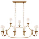 Linear/Island 4 Light + by Visual Comfort Signature ( 268 | CHC 5495GI-L Flemish ) 