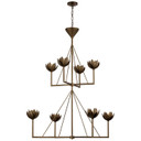 Large Chandeliers Metal Shade by Visual Comfort Signature ( 268 | JN 5006ABL Alberto ) 