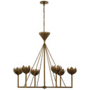 Large Chandeliers Metal Shade by Visual Comfort Signature ( 268 | JN 5008ABL Alberto ) 