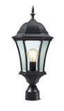 Exterior Post/Pier Head by Z-Lite ( 224 | 522PHM-BK Wakefield ) 