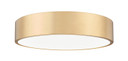 Flush Mounts Metal Shade by Z-Lite ( 224 | 1017F20-MGLD-LED Coronado ) 