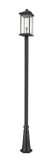 Exterior Post/Pier Head by Z-Lite ( 224 | 531PHBXLR-519P-BK Portland ) 
