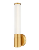 Sconces Single Glass by Z-Lite ( 224 | 1020-1S-MGLD-LED Warwick ) 