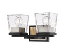 Bathroom Fixtures Two Lights by Z-Lite ( 224 | 475-2V-MB-BN Bleeker Street ) 