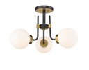 Semi-Flush Mts. Directional by Z-Lite ( 224 | 477-3SF-MB-OBR Parsons ) 