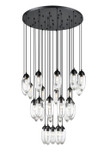 Mid. Chandeliers Multi-Port/Cascade by Z-Lite ( 224 | 651P-27R-MB Arden ) 