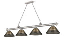 Linear/Island 4 Light + by Z-Lite ( 224 | 2306-4BN-ARS Cordon ) 
