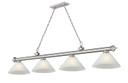 Linear/Island 4 Light + by Z-Lite ( 224 | 2306-4BN-AWL14 Cordon ) 